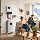 Baterai berdiri lantai LiFePO4 20.48kWh 400Ah 51.2V - 4