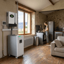 Baterai berdiri lantai LiFePO4 20.48kWh 400Ah 51.2V - 5